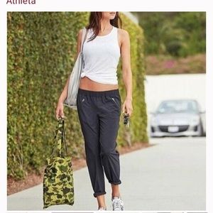 Athleta Aspire Ankle Pant LIGHT GREY